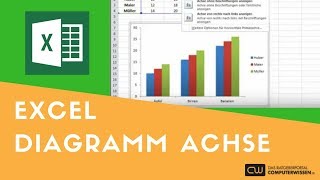 Excel Diagramm Achse  TUTORIAL [upl. by Lourdes]