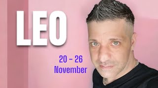 LEO  Completely Unexpected But Brilliant News  Leo Horoscope Tarot 20  26 November 2023 [upl. by Neehcas739]