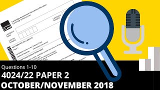 OLevel Math D November 2018 Paper 2 402422 [upl. by Bunny]