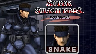 What if Solid Snake was in Melee [upl. by Flanders]