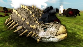 DINOSAURS WITH GUNS  Beast Battle Simulator 1 [upl. by Yardley]