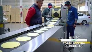 Tortilladora MLR60│Manufacturas Lenin [upl. by Mcclimans315]