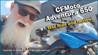 2023 CFMOTO Adventura 650  Test Ride and Review [upl. by Atiuqat]