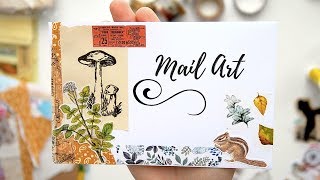 Making snail mail with me  mail art diy [upl. by Attenyw582]