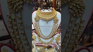 Bridal neckpiece made in Mumbai collection of glamours online shop [upl. by Cyprio861]