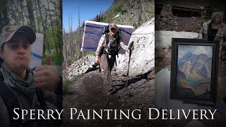 Sperry Chalet  Painting Delivery [upl. by Relyhs]