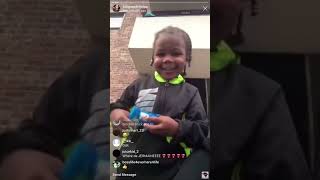 KING VON TELL A CHILD TO DISS TOOKA IN OBLOCK [upl. by Blackburn]