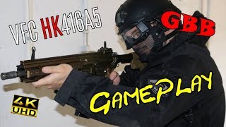 Airsoft Gameplay VFC HK416A5 GBB  4kUHD [upl. by Tamsky]