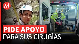 Alpinista rescatada del Pico de Orizaba podría perder sus extremidades piden ayuda para cirugía [upl. by Tadeas408]