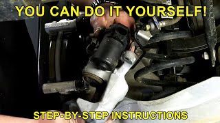 How To Replace Rear Brake Calipers with Electronic Parking Brake Motors [upl. by Neelrak]