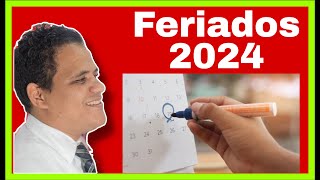 Días Feriados del 2024🇩🇴 descubre cuántos días feriados tendrá el 2024🤯 [upl. by Elonore]