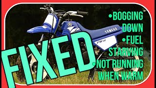 PW50 bogging down at top speed FIX  How to Fix PW50 fuel starving issues [upl. by Virgel523]