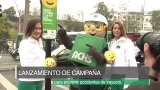 Lanzamiento de campaña para prevenir Accidentes de Trayecto [upl. by Yotal]