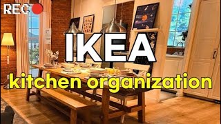 IKEA kitchen organization installation SHOWROOM shopping in korea vlog haul  KOREA VLOG FOOD [upl. by Aggi]