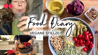 Food Diary  VEGANE STILLZEIT  Das esse ich heute [upl. by Takeo]