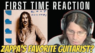 FRANK ZAPPA  Black Napkins  FIRST TIME REACTION  Zappas Guitar Pedals amp Views on Holdsworth [upl. by Aetnuahs]