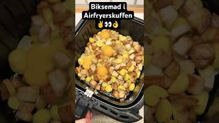 Biksemad direkte i skuffen airfryer opskrift opskrifter [upl. by Ekaj]