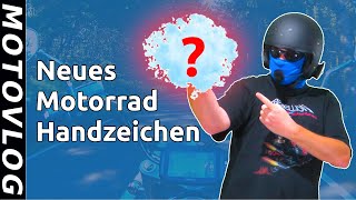 Wir etablieren ein neues Motorrad Handzeichen für mehr Verkehrssicherheit [upl. by Tobey412]