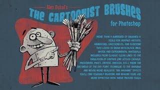 AD Cartoonist Brushes 2016 v13 [upl. by Gnahc]