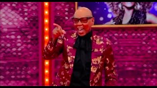 RuPaul laughing hysterically for 3 full mins compilation [upl. by Huppert]