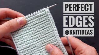 How to knit beautiful edges [upl. by Heinrich]