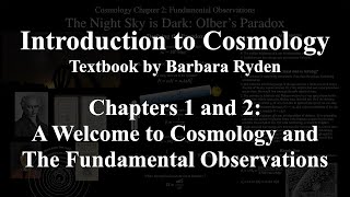 Welcome to Cosmology and its Fundamental Observations [upl. by Berfield10]