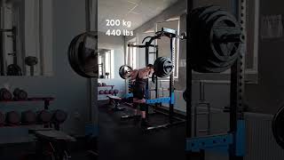 200 kg squat at 70 kg bw [upl. by Imoan760]