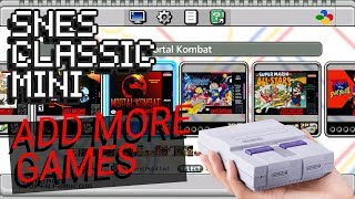 Add More Games to Your SNES Classic Mini  Super Famicom Mini Using Hakchi2 CE [upl. by Annot239]