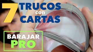 7 Trucos con Cartas Fáciles para Barajar como un Profesional Sin Necesidad de Mesa [upl. by Earb]