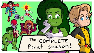 SheHulk and Cyphers Excellent YouTube Adventure  The complete first season  Animated Webcomic [upl. by Eade]