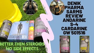 Denik Research SARMS REVIEW Sarms benefits in Hindi Best For Muscle Gain ANDARINE S4 amp CARDARINE GW [upl. by Audrit]