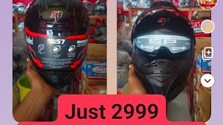 STEELBIRD SBH57 BLACK 🔥 DUEL VISOR 🔥 black VISOR FREE 🔥 delivery 🚚 FREE 🔥 just 2999 🔥9080523478tre [upl. by Pamelina433]