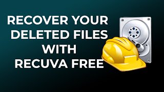 Data Recovery with RECUVA Free Tool for Data Recovery [upl. by Yerocal]