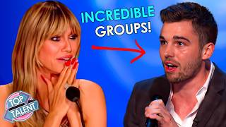 Most INCREDIBLE Group Auditions That Stunned The Music World 😱 [upl. by Lener633]