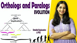 Orthologs and paralogs II Evolution I Detailed Explanation and CSIR NET PYQ [upl. by Aniryt]