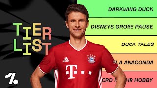 Pizarro Zlatan Thomas Müller Wir ranken die kultigsten KultSpieler OneFootball Tierlist [upl. by Cesar697]