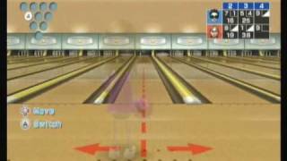 Wii Sports Bowling Part 1 [upl. by Hare471]