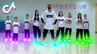 TUZELITY TEACHING SHUFFLE ⭐️ SHUFFLE DANCING 2024 😱🔥 ASTRONOMIA NEON MODE 😎💥 [upl. by Ylekalb757]