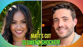 Matt Rossi Reveals Shocking Cut Segment from Bachelorettes Men Tell All [upl. by Idissak]