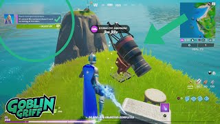 How to Repair Damaged Telescopes  Fortnite Foreshadowing Quest [upl. by Flinn]