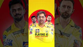 CSKs PROBABLY PLAYING XI FOR IPL 2025 csk ipl2025 iplauction2025 [upl. by Arramahs627]