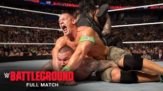 FULL MATCH Roman Reigns vs Randy Orton vs Kane vs John Cena –Title Match WWE Battleground 2014 [upl. by Zelle38]