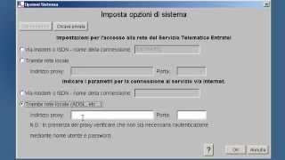 Entratel  Configurazione Iniziale del Sistema [upl. by Etterual548]