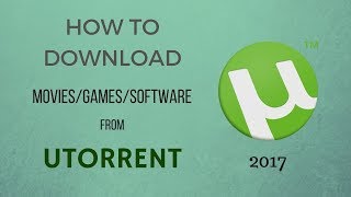 How to download moviesgamessoftwarefiles from Torrent sites using UTORRENT [upl. by Sirromad]