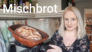 Vegan  Mischbrot  Das Beste Mischbrot Rezept mit Tipps und Tricks [upl. by Rodavlas196]