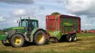 Cutting silage in galway [upl. by Moncear245]