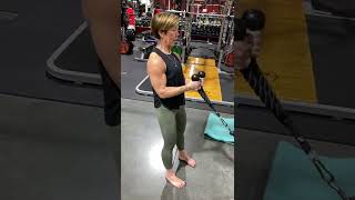 1 Secret for Bigger ARMS 90 Degrees Bicep Cable Rope Curl [upl. by Ssidnak]