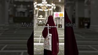 My brothers have no idea🌸How much l pray for him safety and happiness🤲islamicshorts islamicvideo [upl. by Humble415]