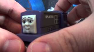 ThomasZoey3000 Productions Wooden Railway Splatter and Dodge Review [upl. by Jeffy]