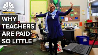 Why Teachers Are Paid So Little In The US [upl. by Beitris509]